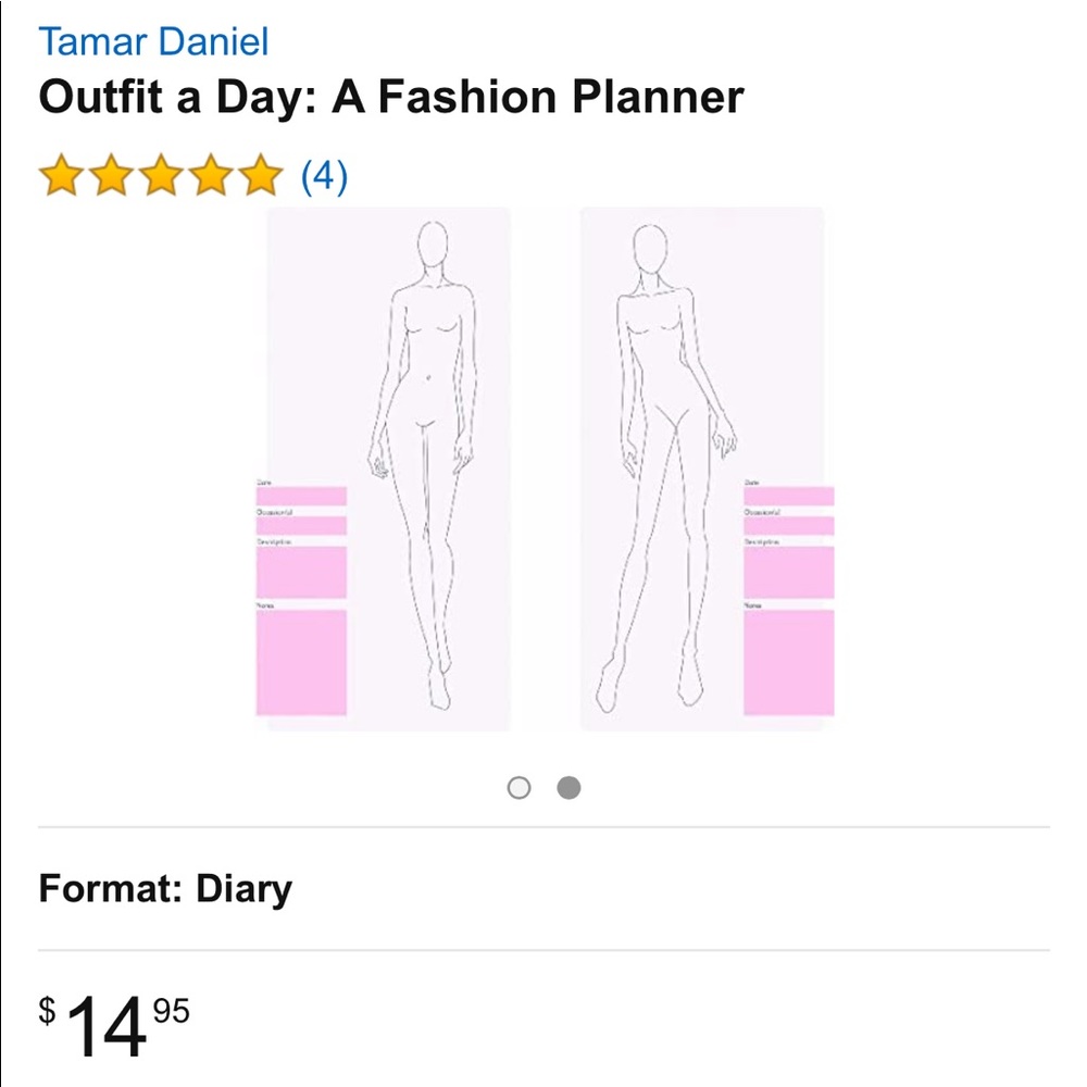 Outfit a Day style Planner